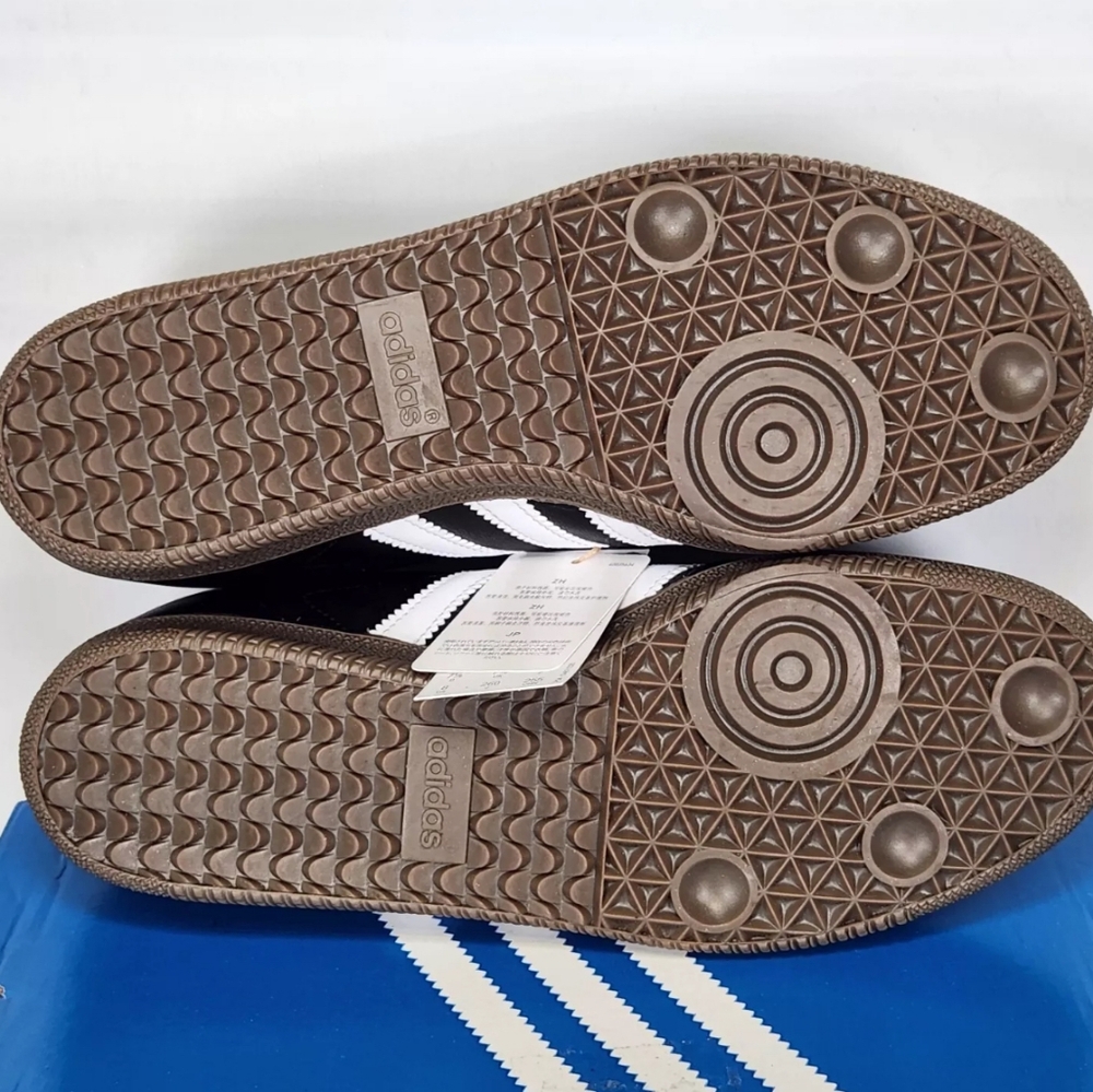 Women's Size 9 (UK 7.5) Adidas Samba Black White Gum - Picture 5 of 5
